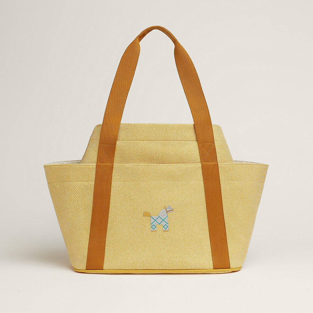 Animaux Nattes nappy bag - Yellow | Hermès Thailand